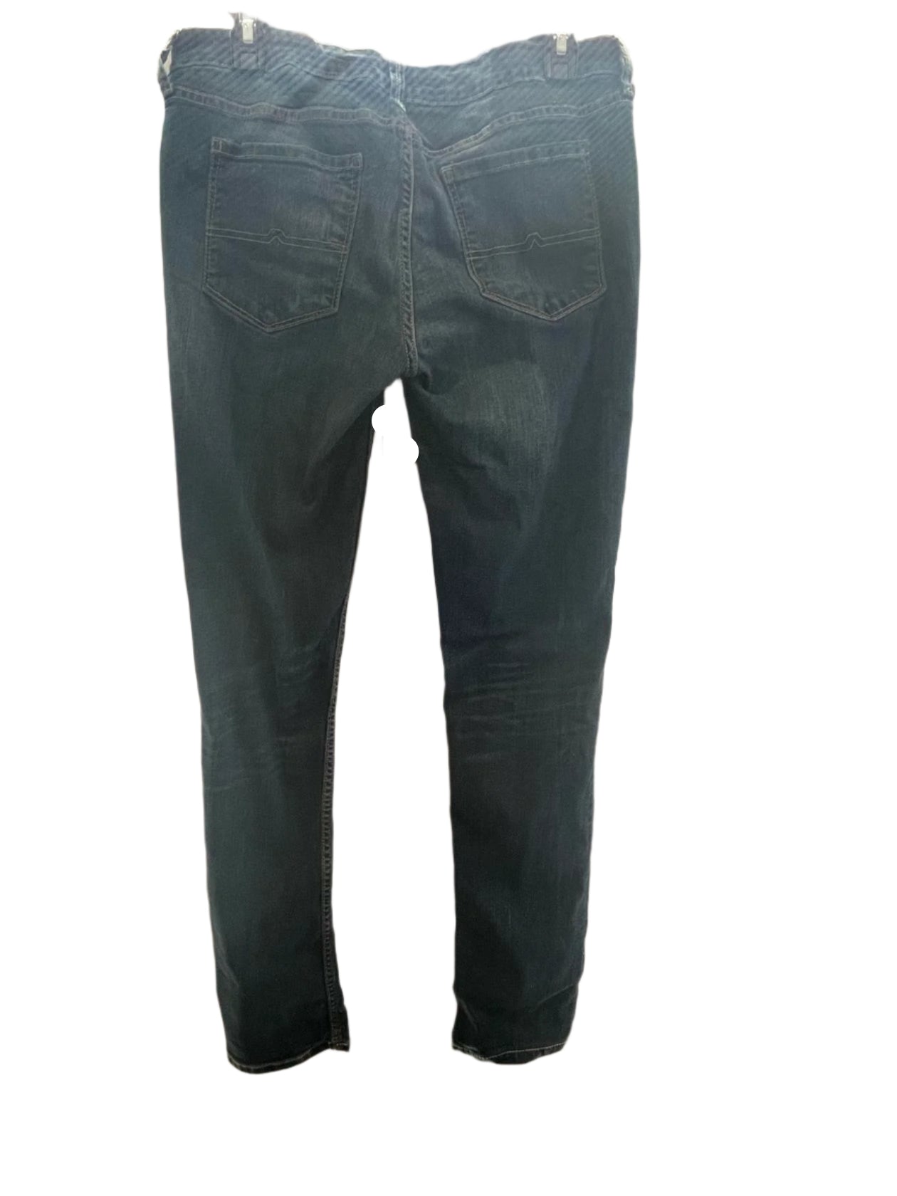 Womens Arizona Jean Company Skinny Jeans Dark Wash - Size 13 Average - Blue - Very Good