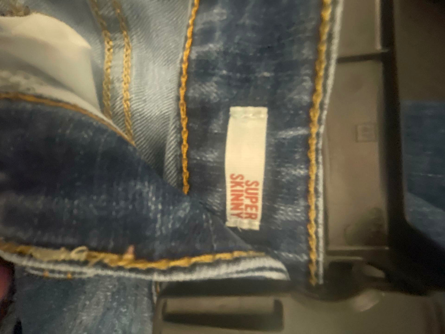 Arizona Womens Jeans Super Skinny - Blue - 5 - Very Good