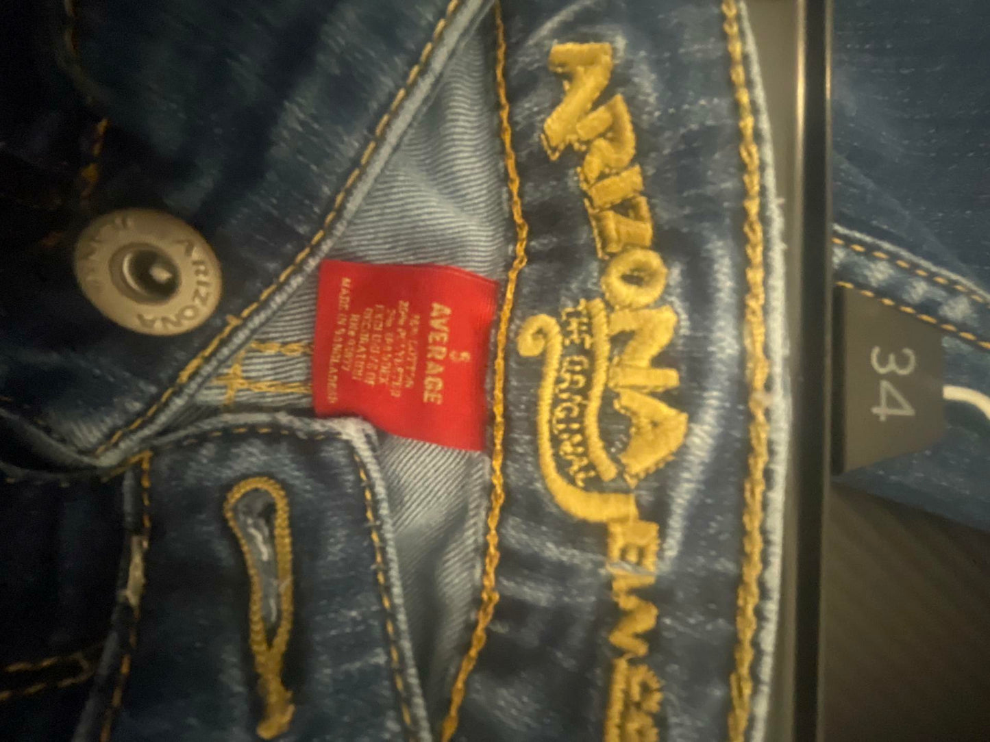 Arizona Womens Jeans Super Skinny - Blue - 5 - Very Good