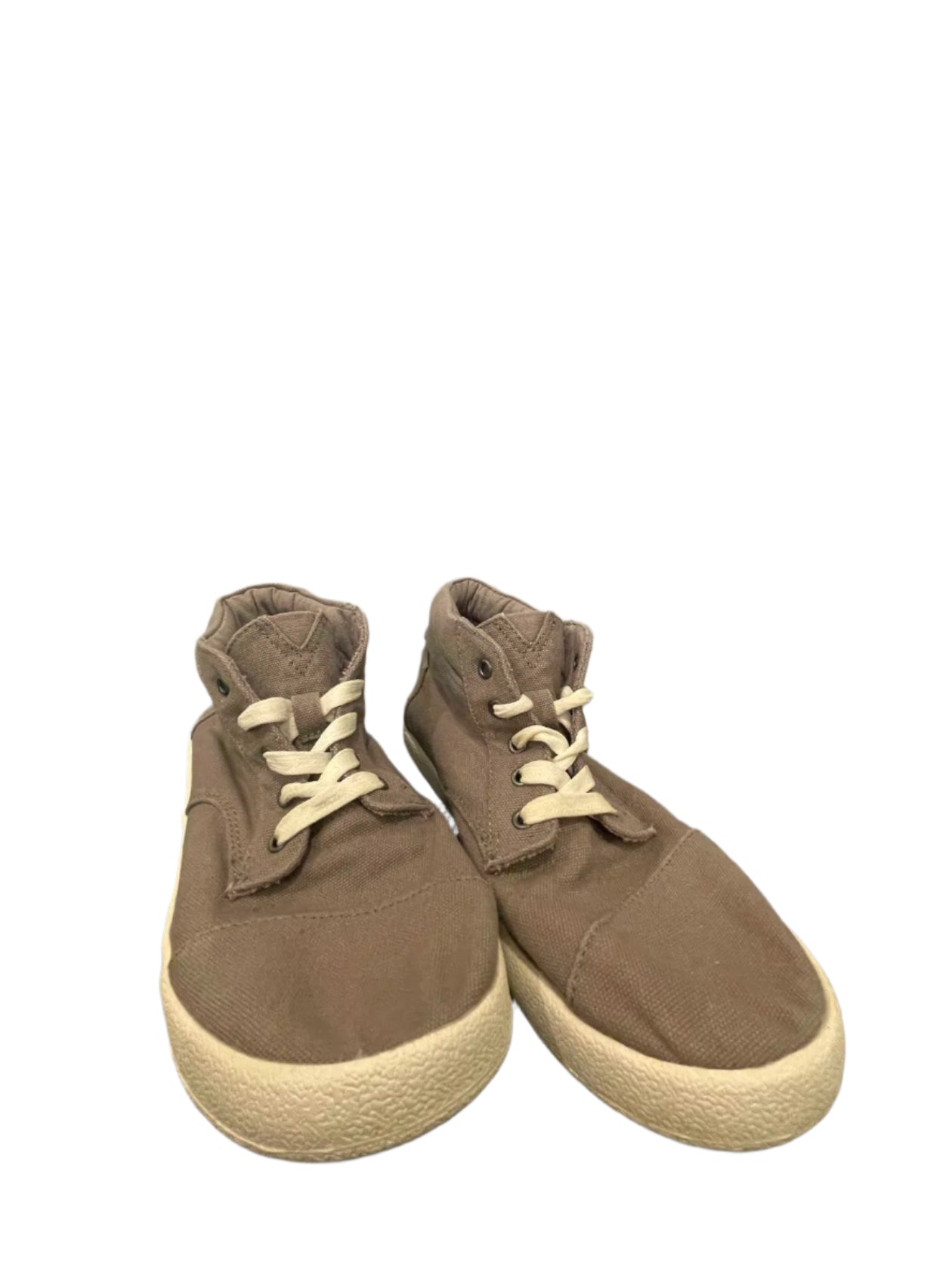 TOMS Unisex Kids Sneakers Lace-up Canvas - Gray - Y3 - Very Good