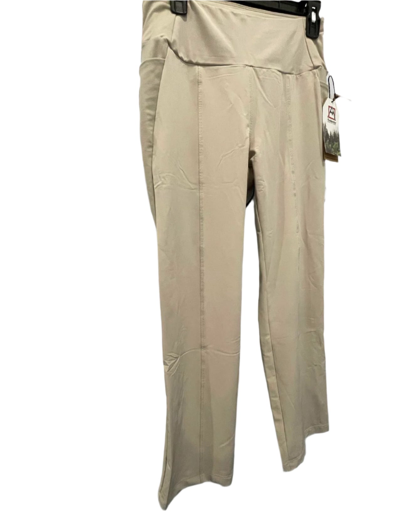 Avalanche Womens Leggings Compresion Cargo Pockets High Waisted - Khaki - Medium - Like New