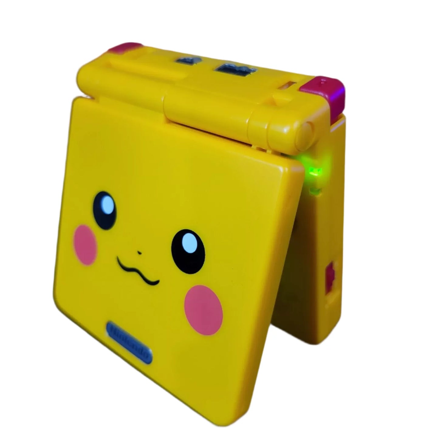 Nintendo Game Boy Advance SP Console - Yellow - Pikachu Edition - Custom Built