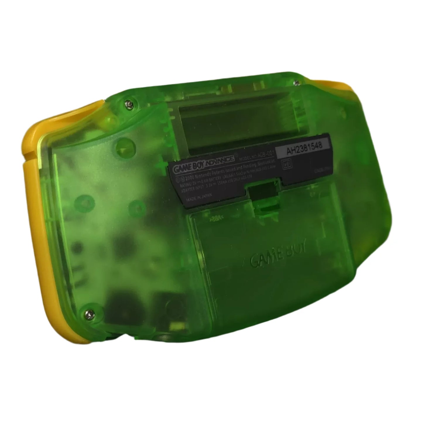 Nintendo Game Boy Advance Video Game Console - Green - Legend of Zelda Edition - Custom Built