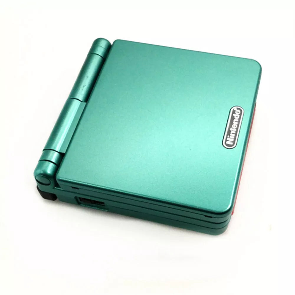 Nintendo Game Boy Advance SP Video Game Console - Pearl Green - Custom Built