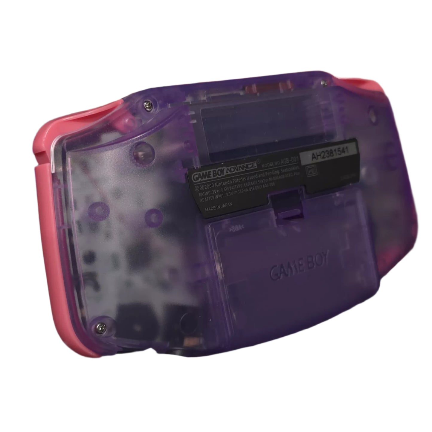 Nintendo Game Boy Advance Video Game Console - Purple - Pokemon Gengar Edition - Custom Built