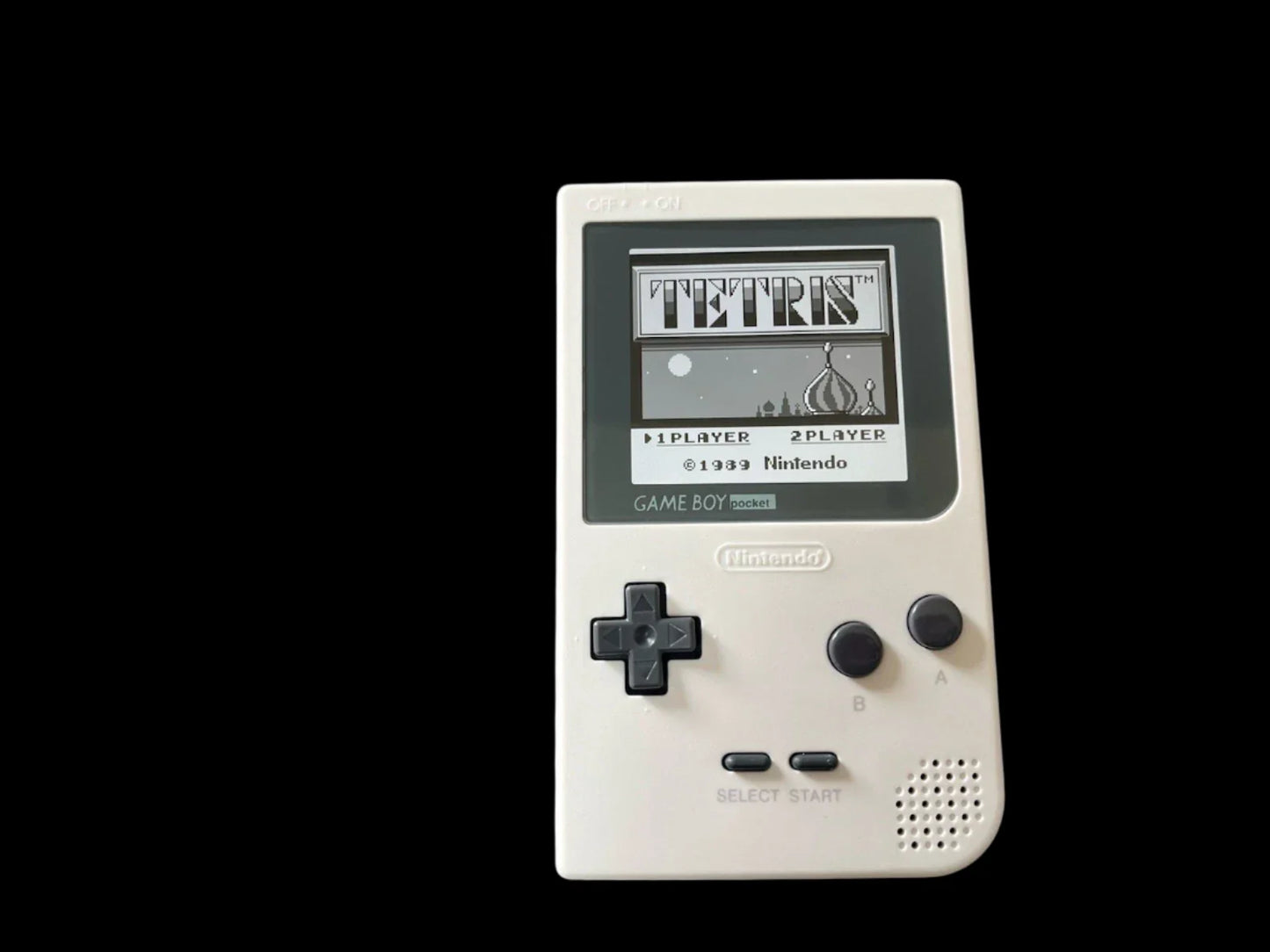 Nintendo Game Boy Pocket Console - White - Custom & Upgraded