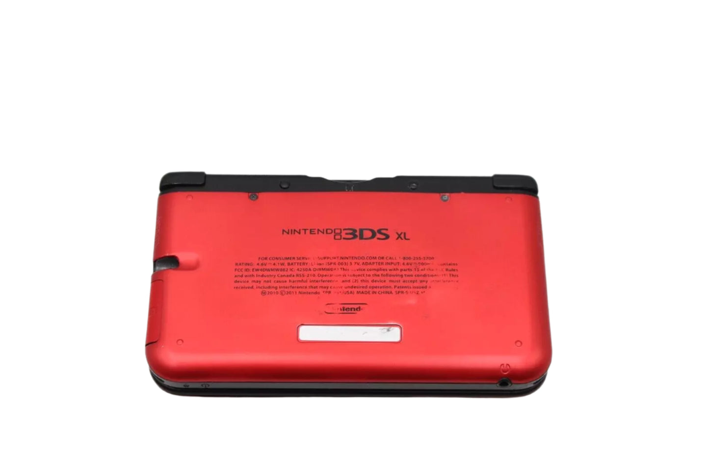 Nintendo 3DS XL LL Video GameConsole (Restored) - Red - 128GB - Custom Bundle