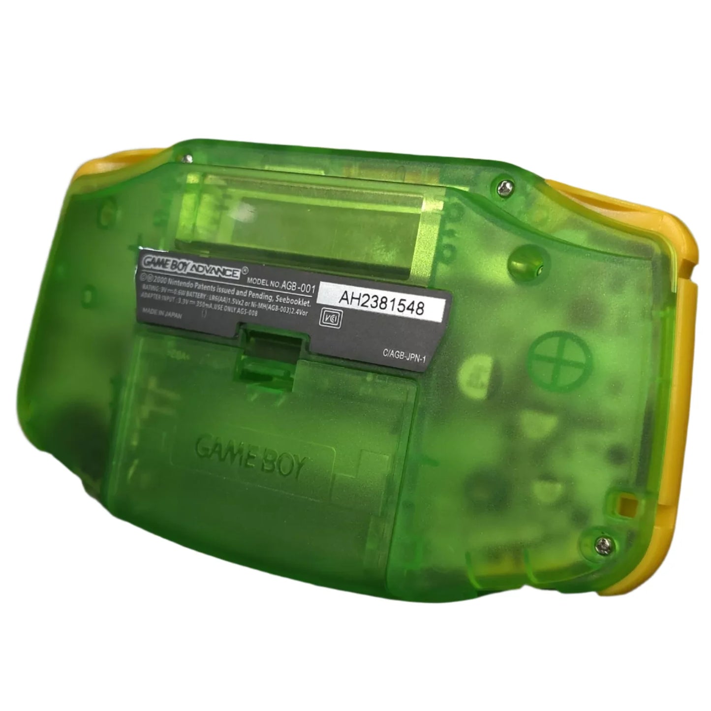 Nintendo Game Boy Advance Video Game Console - Green - Legend of Zelda Edition - Custom Built