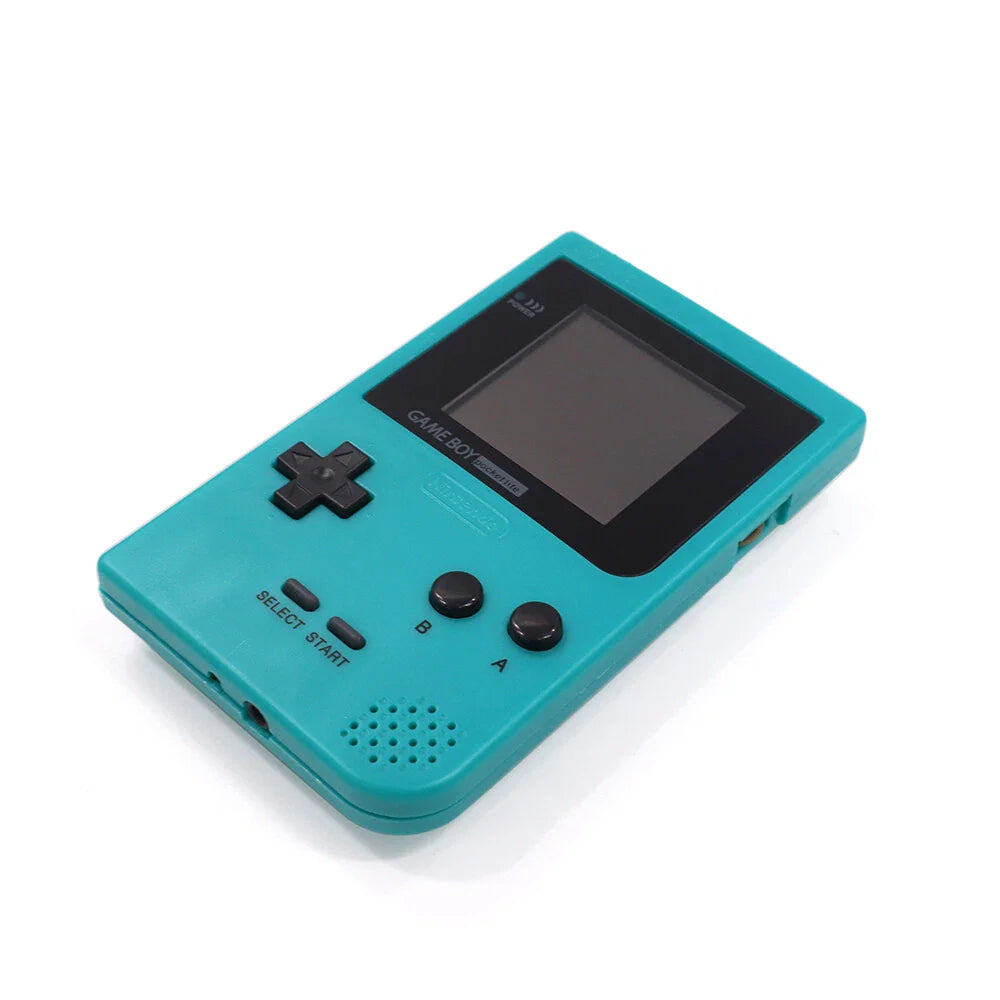 Nintendo Game Boy Pocket Console - Teal Blue - Custom & Upgraded