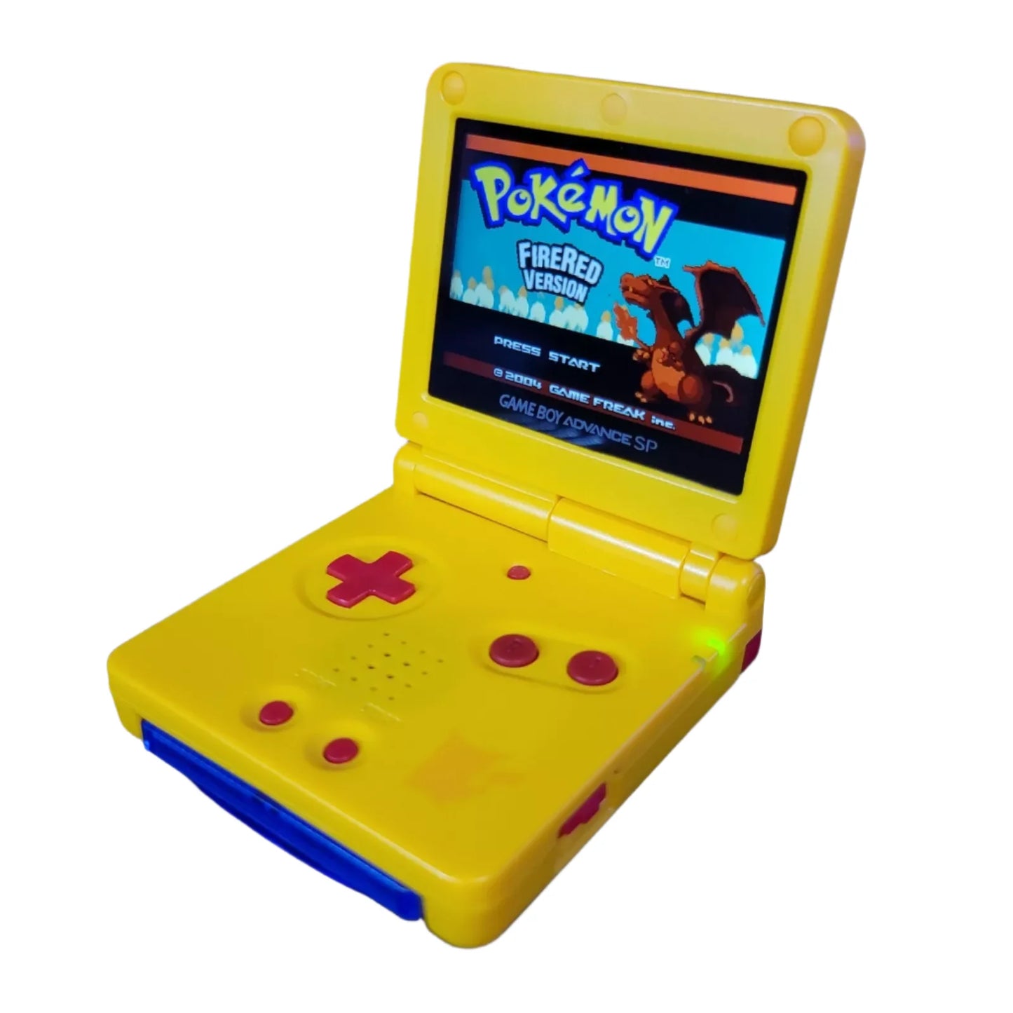 Nintendo Game Boy Advance SP Console - Yellow - Pikachu Edition - Custom Built