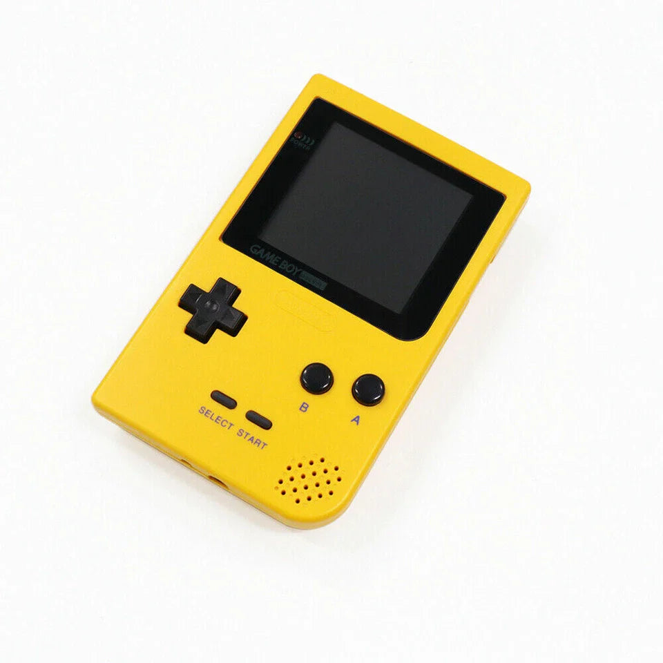 Nintendo Game Boy Pocket Console - Yellow - Custom & Upgraded