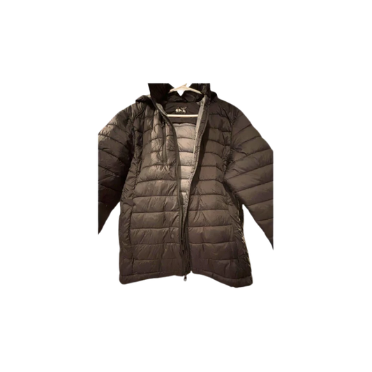 Unisex Puffer Jacket Puffer Packable Down - Black - Small - Like New