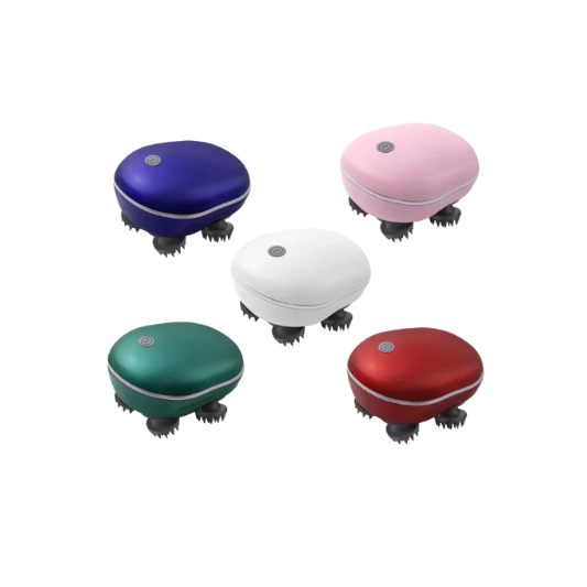 Portable Electric Scalp Gripping Massager - Integrated Red Light Therapy