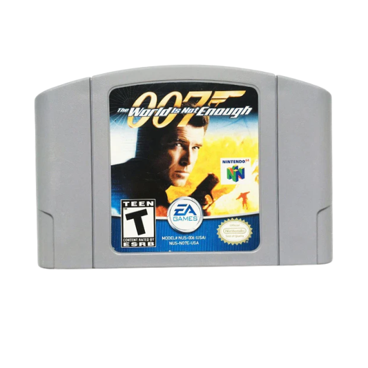 007 The World Is Not Enough - N64 Video Game for Nintendo 64