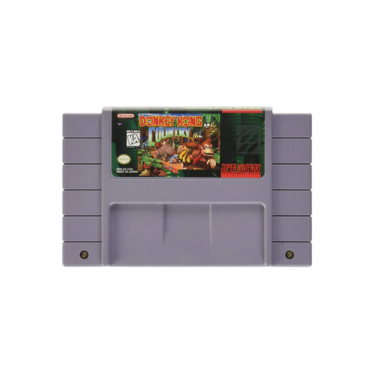 Donkey Kong Country - SNES Video Game for Super Nintendo