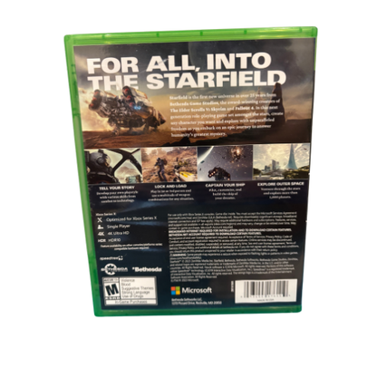 Starfield Xbox Series X Bethesda Sci-Fi RPG Game
