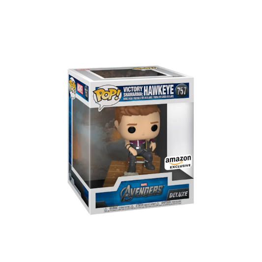 Funko Pop! Deluxe Hawkeye #757 – Marvel Avengers Victory Shawarma Series – Exclusive Figure 3 of 6