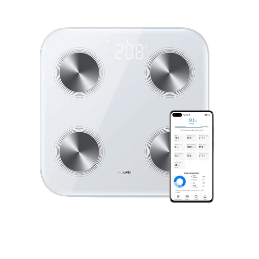 HUAWEI Scale 3 Smart Body Fat BMI Scale - White | Wi-Fi & Bluetooth