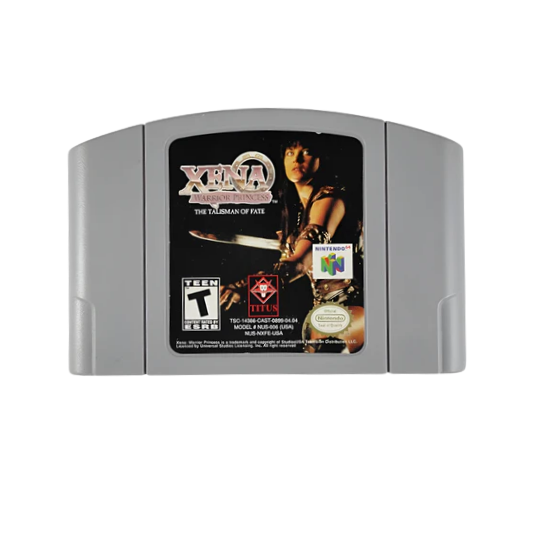 Xena Warrior Princess - The Talisman of Fate - N64 Video Game for Nintendo 64
