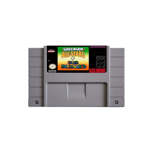 Super Mario All-StarsSuper Mario World - SNES Video Game for Super Nintendo