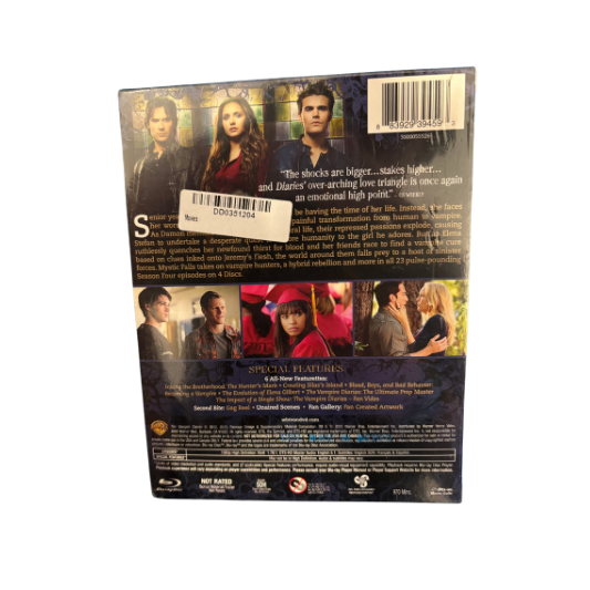 the Vampire Diaries - The Complete Fourth Season - Blu-Ray
