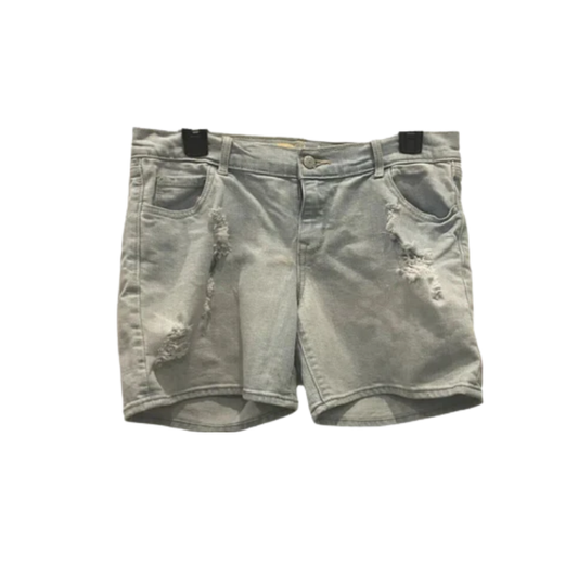 Old Navy Womens Denim Shorts Boyfriend Light Denim - Blue - 6 - Very Good