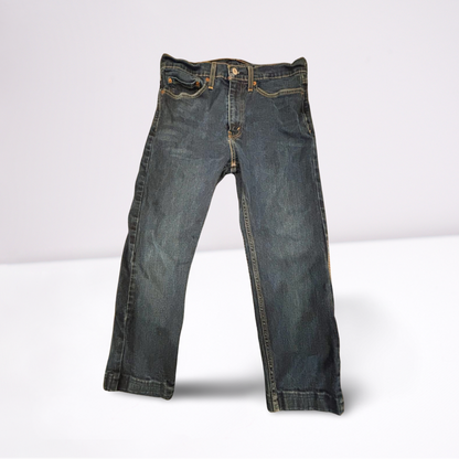 Levi Strauss Mens Jeans 610 Dark Wash - Blue - 34x32 - Very Good