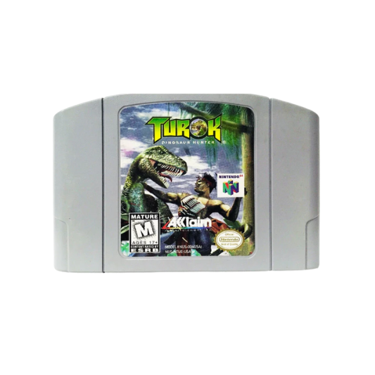 Turok Dinosaur Hunter - N64 Video Game for Nintendo 64
