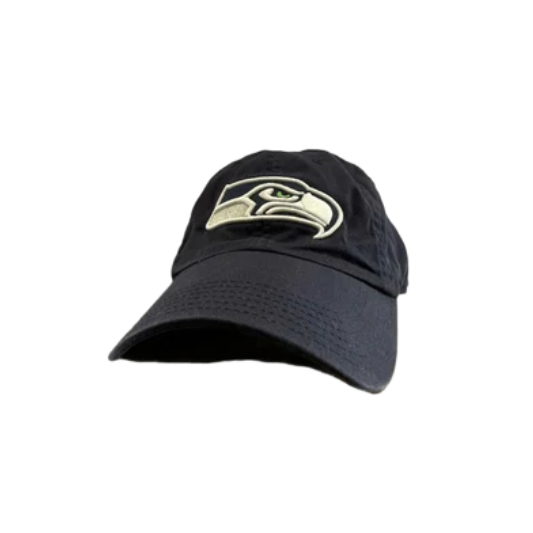 47 Unisex Adjustable Cap Seattle Seahawks NFL Team - Navy - Very Good