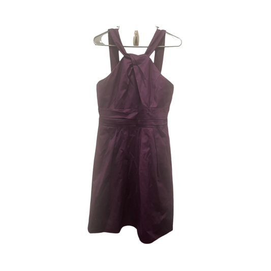 Davids Bridal Womens Dress Bridal Knee Length - Purple - 12 - Like New