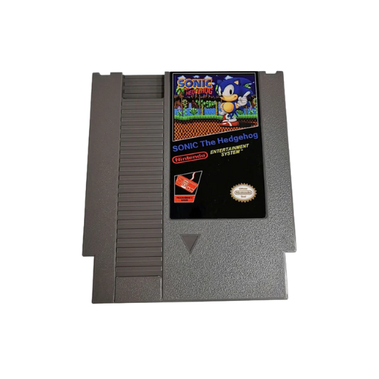 Sonic the Hedgehog - NES Video Game for Classic Nintendo Entertainment System