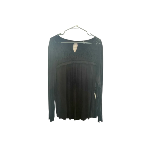 GNW Womens Top Craft Fusion School - Black - XL - New