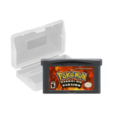 Pokemon Radical Red Version - GBA Video Game for Game Boy Advance