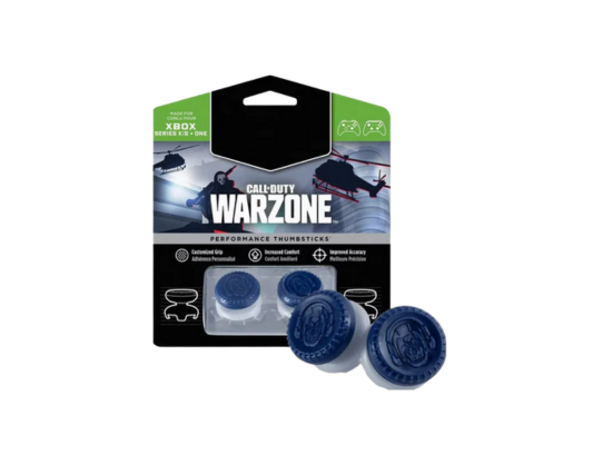 KontrolFreek Call of Duty: WARZONE "Ghost" Thumbsticks - Xbox SeriesX|S & One - High-Rise (Blue/Gray) - New