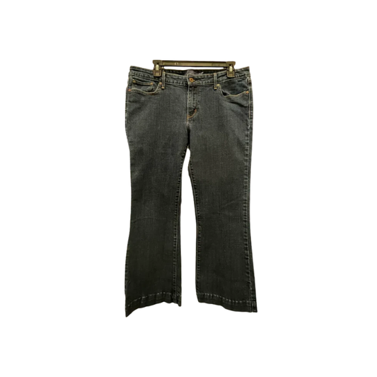Levi Strauss Womens Jeans Signature Slight Curve Classic Bootcut - Blue - 14 - Like New