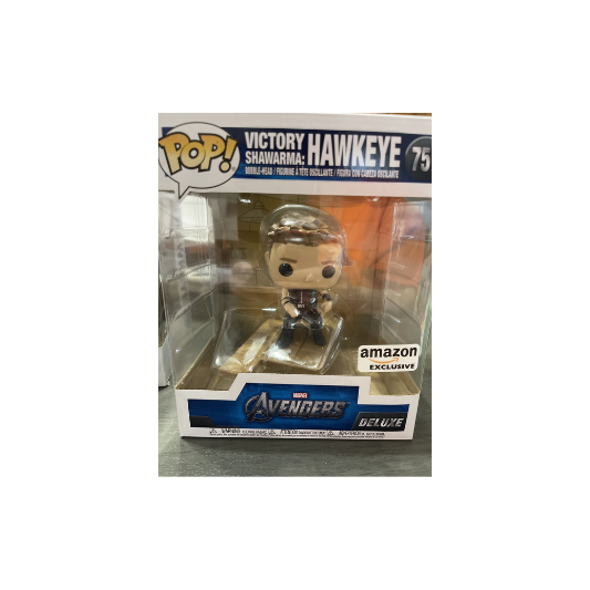 Funko Pop Deluxe Hawkeye 757 - Marvel Avengers Victory Shawarma Series - Amazon Exclusive - Figure 3 of 6 - New