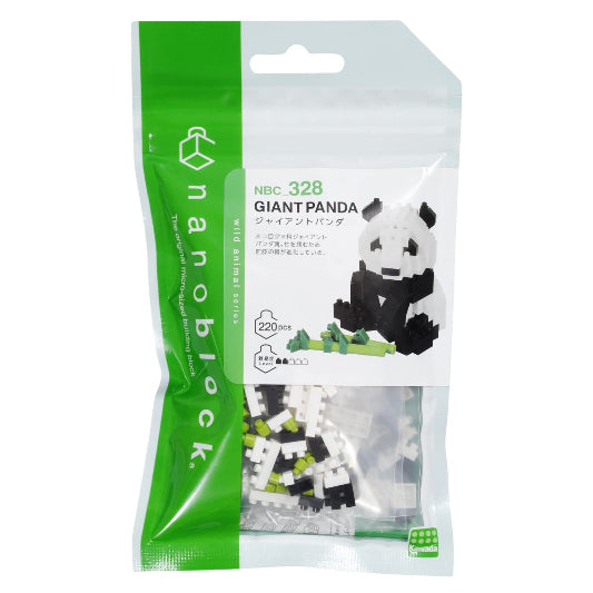 Nanoblock Giant Panda – Animals Collection Series Building Kit NBC_328 – 220 Pcs