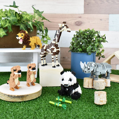 Nanoblock Giant Panda – Animals Collection Series Building Kit NBC_328 – 220 Pcs