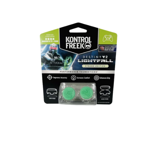 KontrolFreek Destiny 2 Lightfall Thumbsticks - Xbox Series X|S & One (Strand Green) - Performance Dual Grip - New