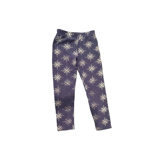 Disney Kids Leggings Jumping Beans Fleece Lined - NavyGold - 6 - Good