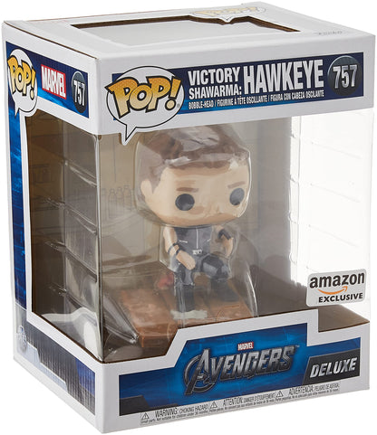 Funko Pop Deluxe Hawkeye 757 - Marvel Avengers Victory Shawarma Series - Amazon Exclusive - Figure 3 of 6 - New