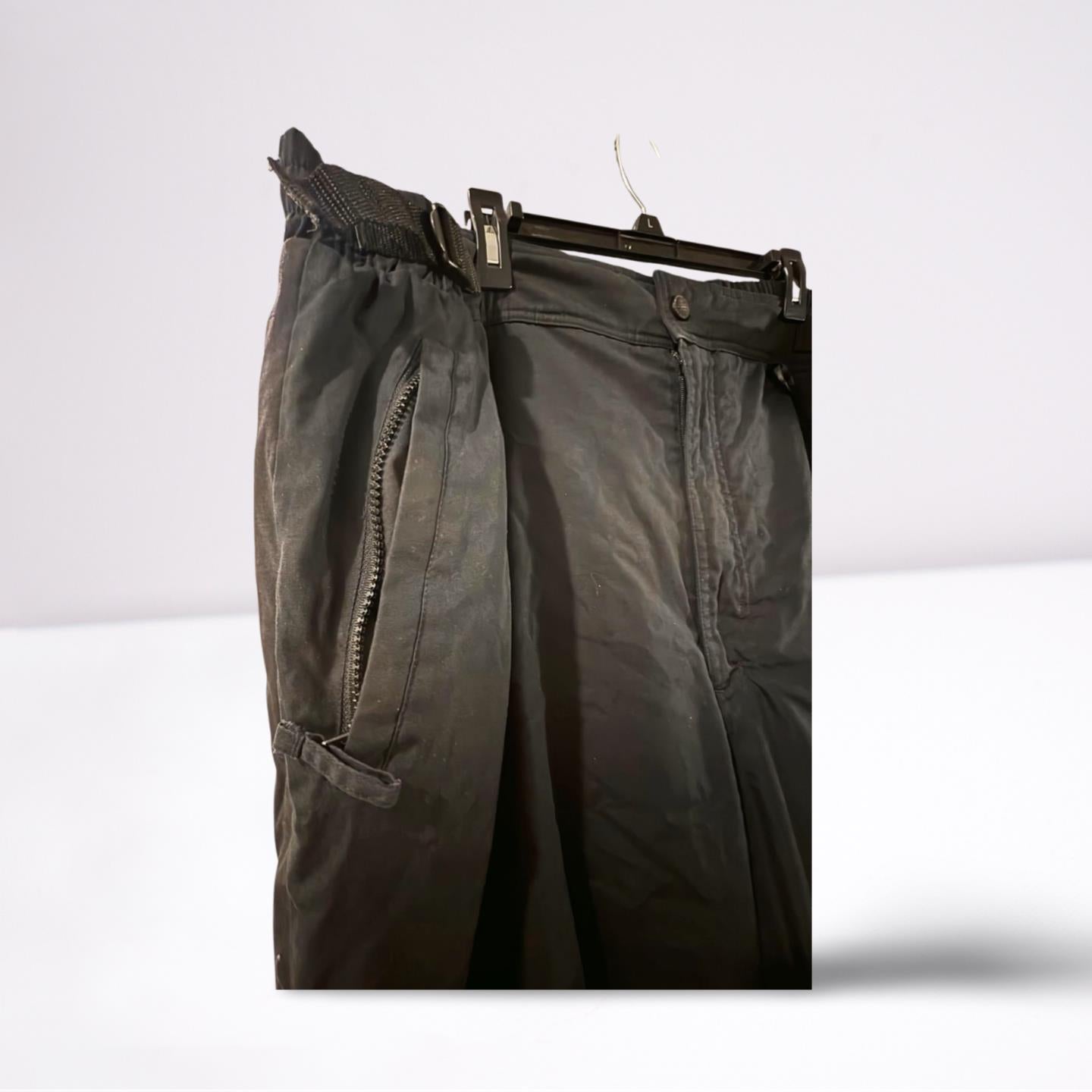 Cabelas Outdoor Gear Rain Pants - Men - Black - Size 3XL  - Waterproof - Very Good