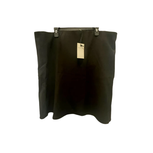 Tuckernuck Womens Skirt Plus Solid - Black - 3XL - Like New