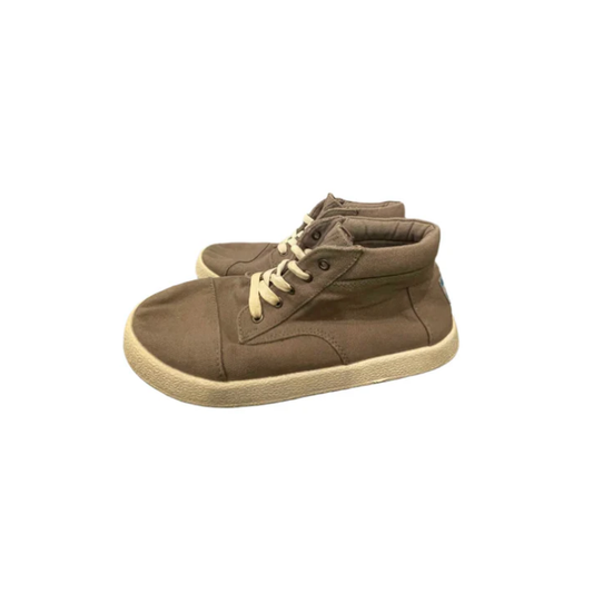 TOMS Unisex Kids Sneakers Lace-up Canvas - Gray - Y3 - Very Good