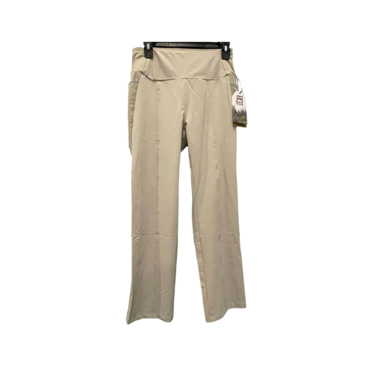 Avalanche Womens Leggings Compresion Cargo Pockets High Waisted - Khaki - Medium - Like New