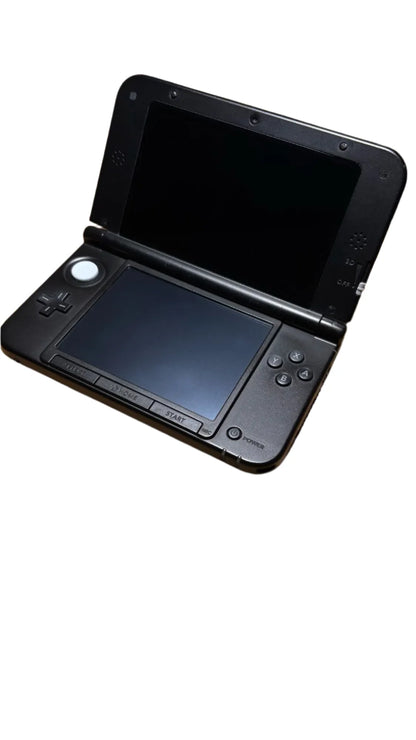 Nintendo 3DS XL LL Black Video Game Console 64GB - Custom Upgraded Enhanced