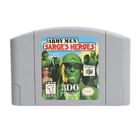 Army Men Sarges Heroes - N64 Video Game for Nintendo 64