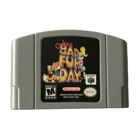 Conkers Bad Fur Day - N64 Video Game for Nintendo 64