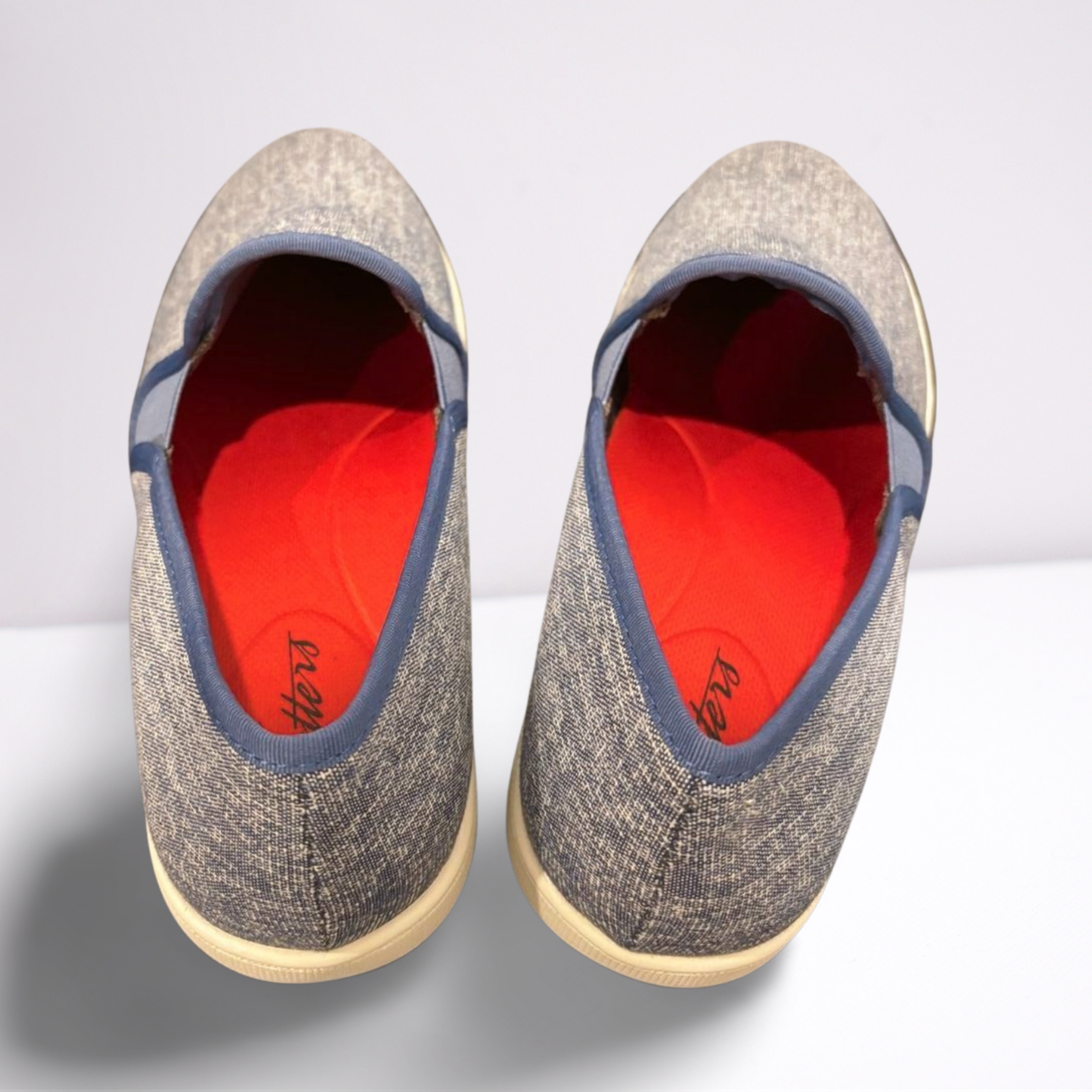 Trotters Womens Slip-On Shoes Cushioned - Blue - 9 - Very Good