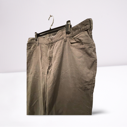 Carhartt Mens Cargo Pants Rugged Flex Pockets Relaxed Fit - Gray - 40x32 - Like New